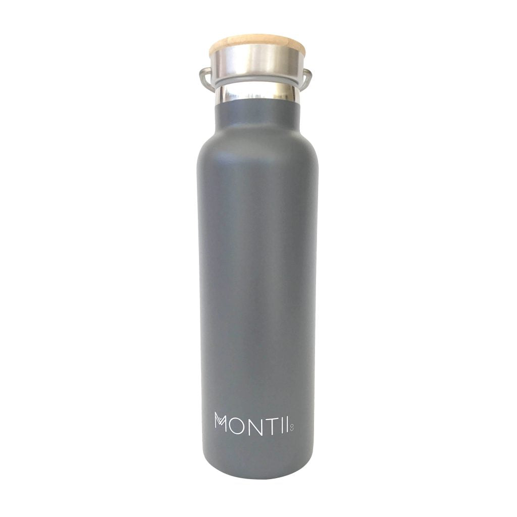 Montii Co Grey Insulated Bottle 600ml