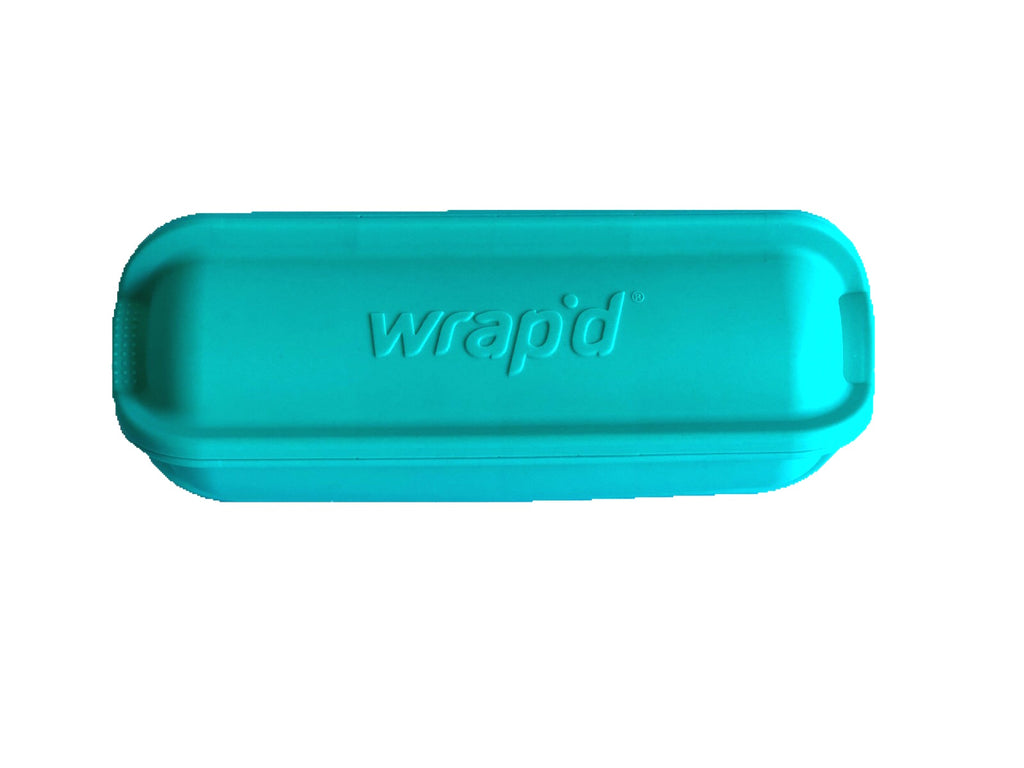 Wrap'd ~ Silicone Wrap Holder AQUA