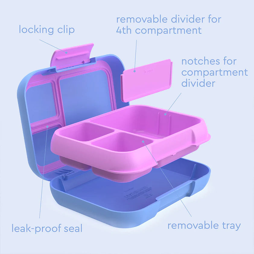 Bentgo Pop Lunch Box - Periwinkle-Pink