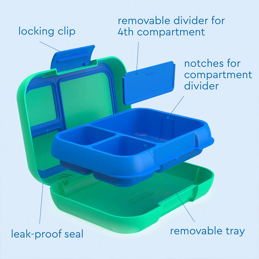 Bentgo Pop Lunch Box - Spring Green/Blue