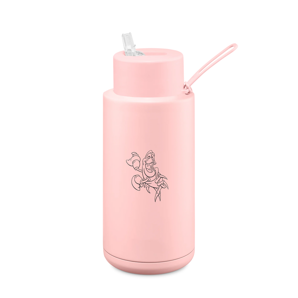 Frank Green ~ceramic reusable bottle 34oz Sebastian design