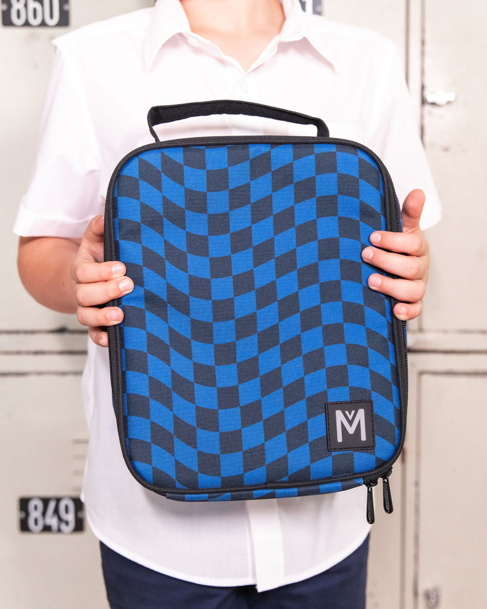 Montii Insulated lunch bag ~Retro Check