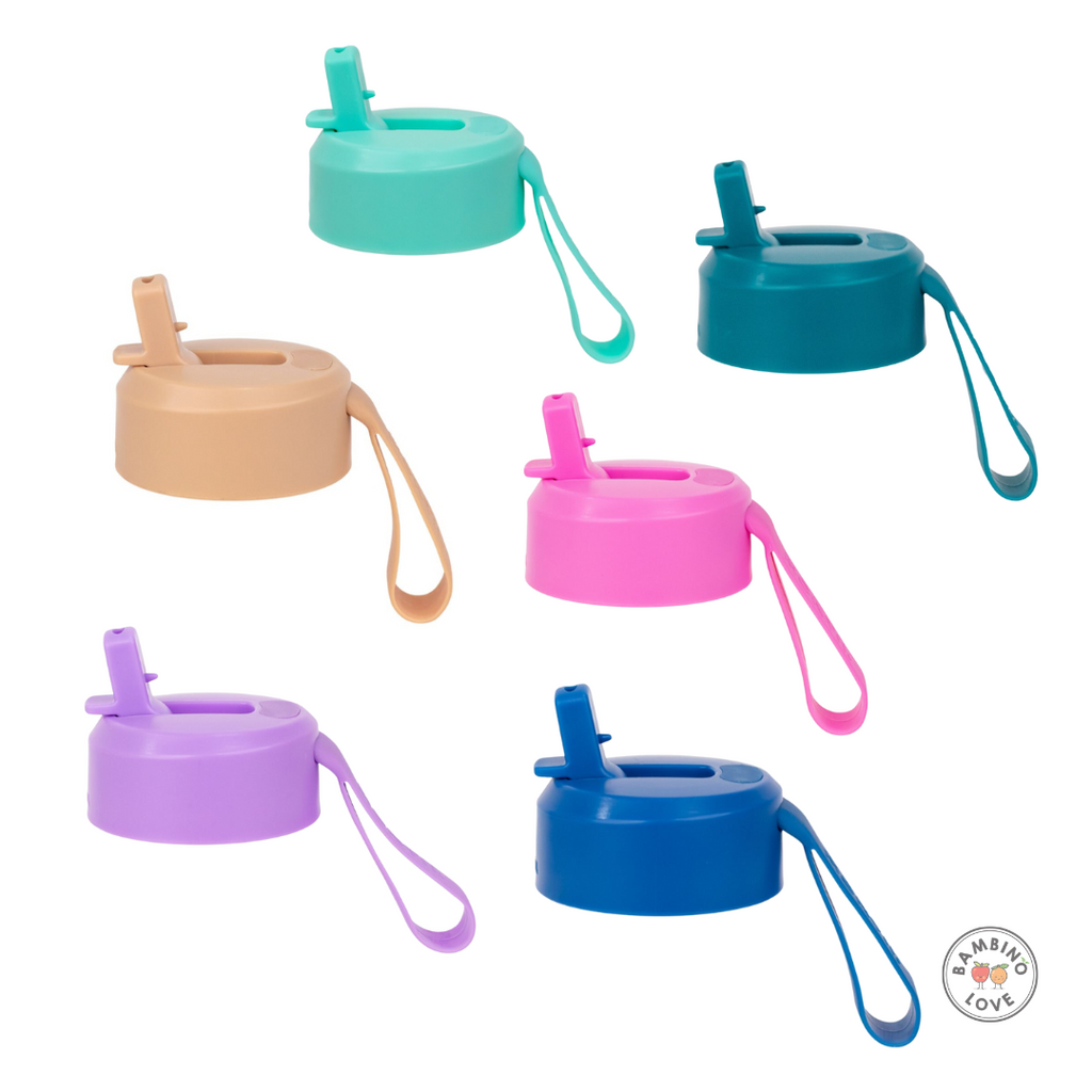 Montii Fusion Sipper Lid with straw. ( 6 colours, 4 sizes straw)