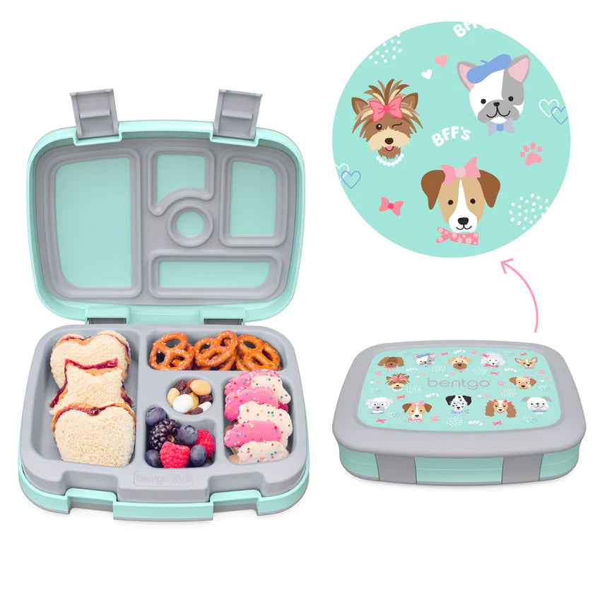 Bentgo Kids Prints Lunch Box ~ Puppies