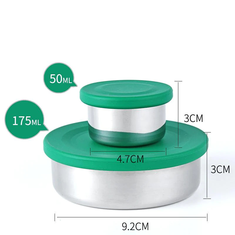 Ecococoon Stainless Steel Snack Pots