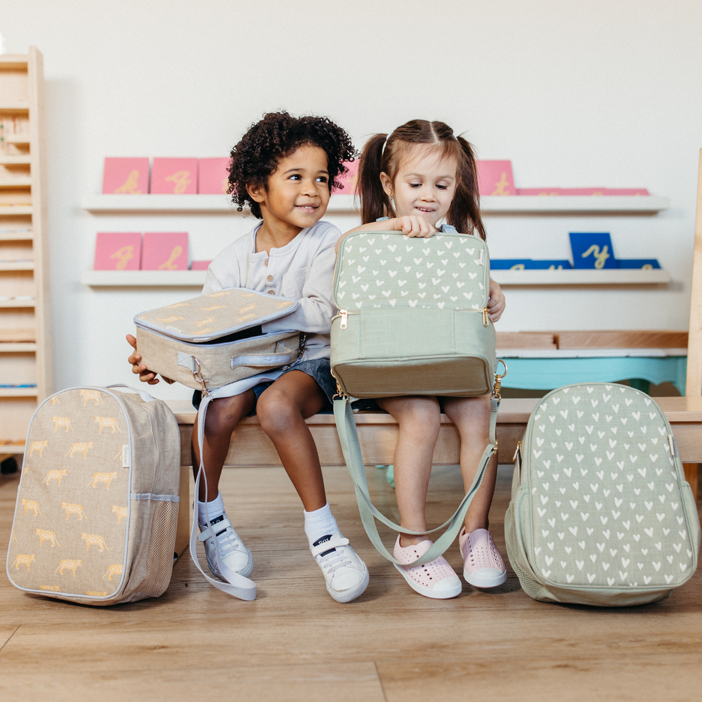 So Young Insulated lunch box -Robot Playdate