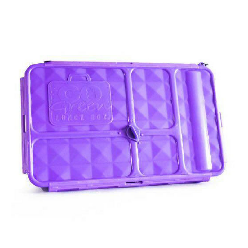 Go Green Lunch Box Set ~ Purple