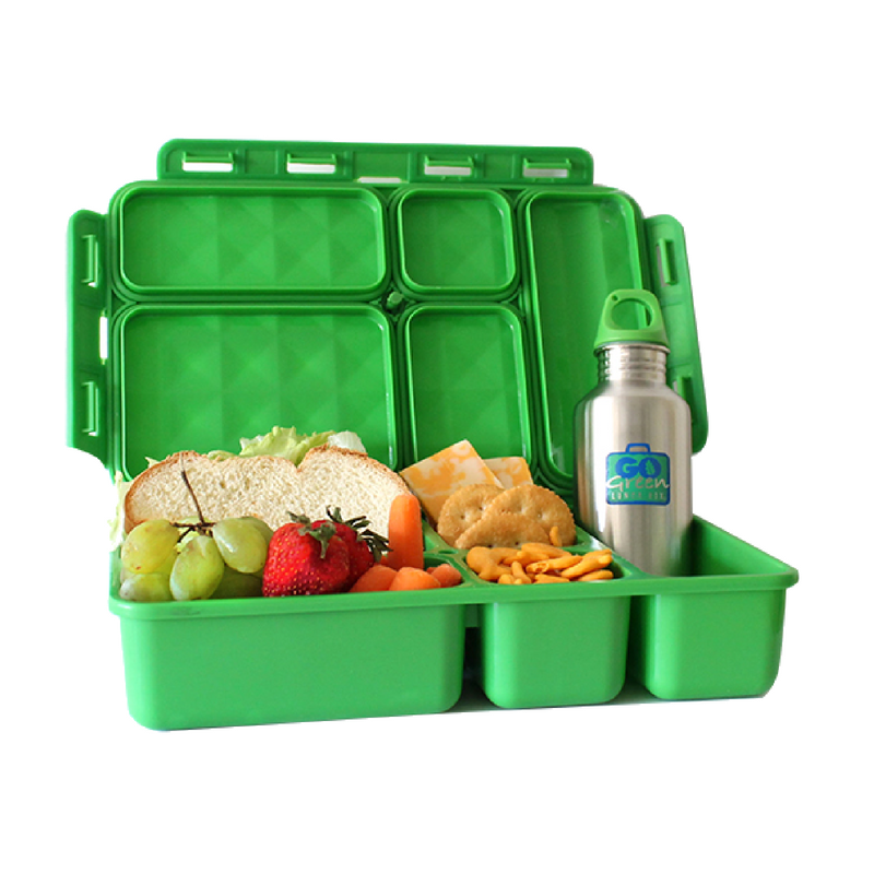 Go Green Lunch Box Set ~ Green