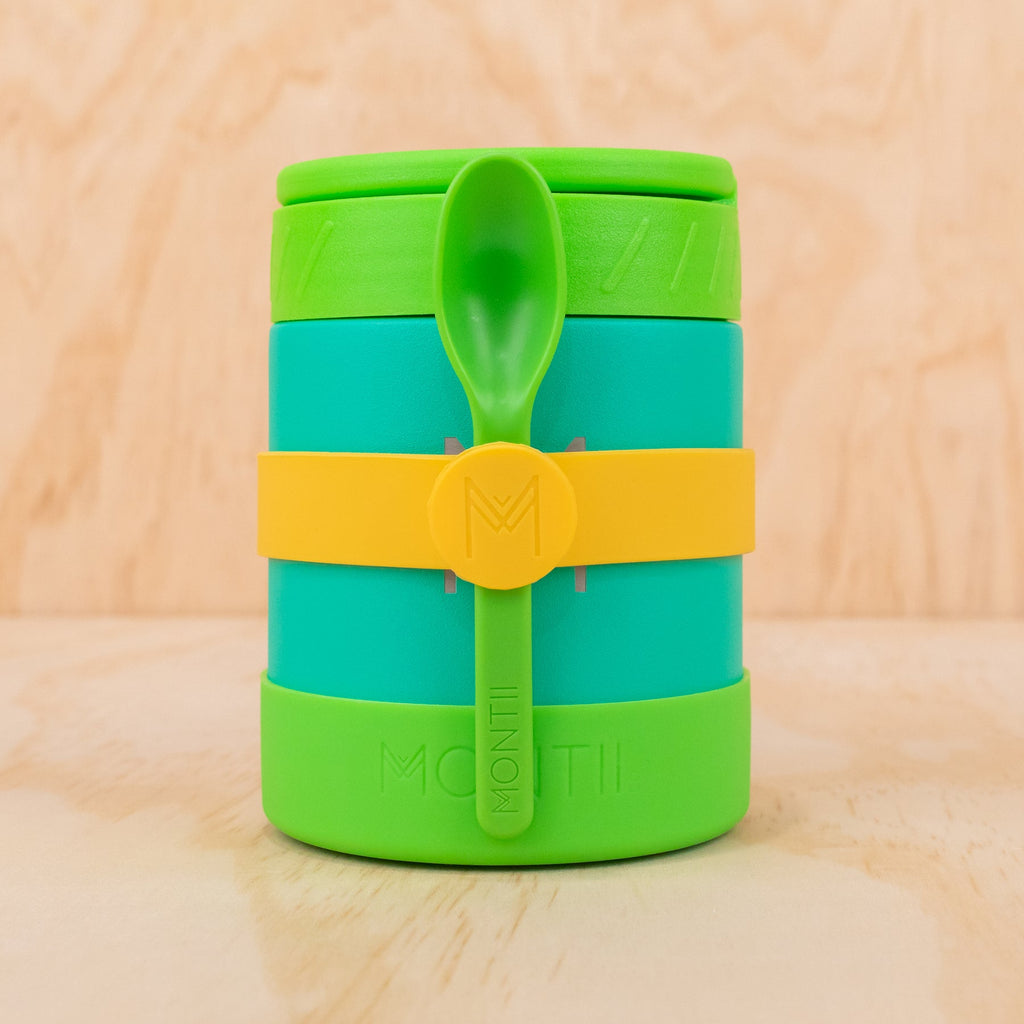 Montii Silicone Cutlery Band - Pineapple