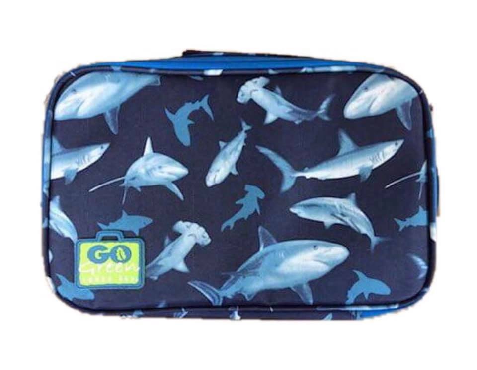 Go Green Lunch Box Set ~ BLUE( NEW)