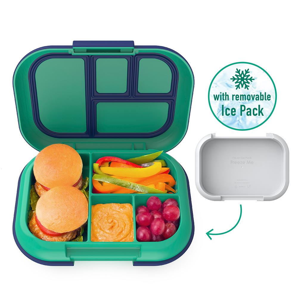 Bentgo Kids Chill lunch box - Green/ Royal