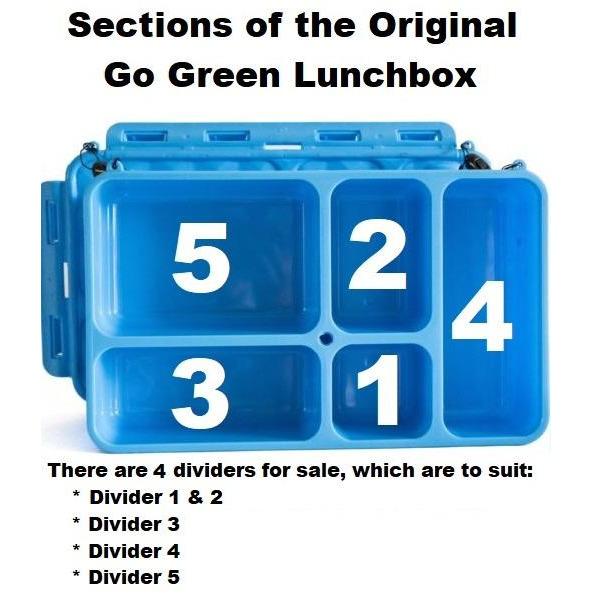 Go Green Lunch Divider set