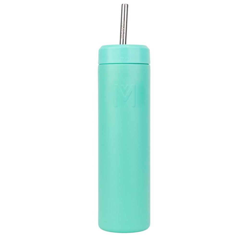 Montii Fusion Smoothie Cup and Stainless Steel straw 700ml ( 6 colours )
