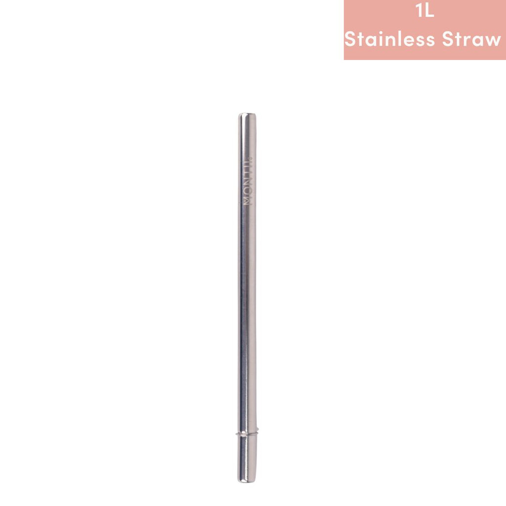 Montii Fusion Smoothie Stainless Steel Straws ~ 350ml, 475ml. 700ml and 1L ( 4sizes)