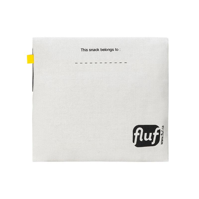 Fluf Flip Snack Sack Drumstick Black  ( Sandwich Size)