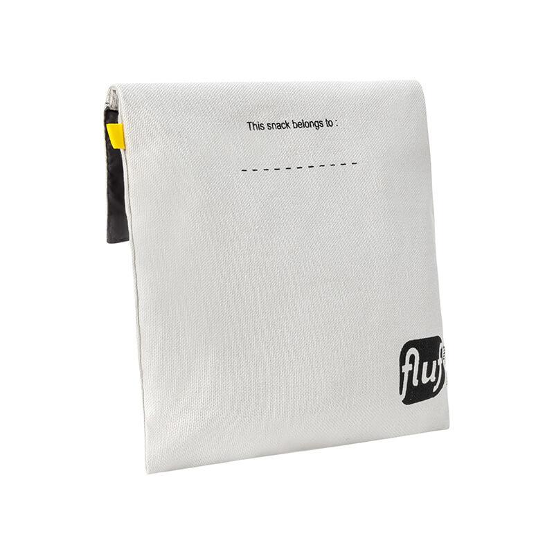 Fluf Flip Snack Sack Drumstick Black  ( Sandwich Size)