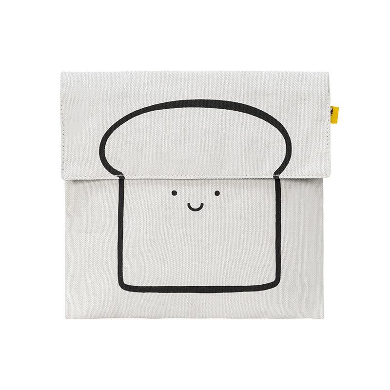 Fluf Flip Snack Sack Bread Black  ( Sandwich Size)