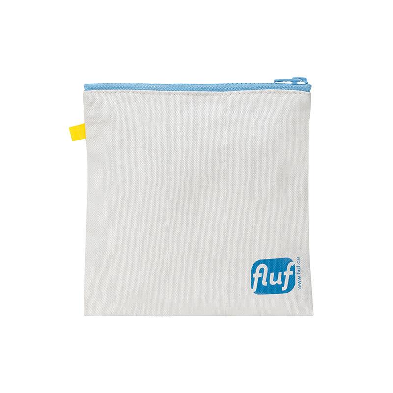 Fluf Zip Snack Sack Bread Blue  ( Sandwich Size)