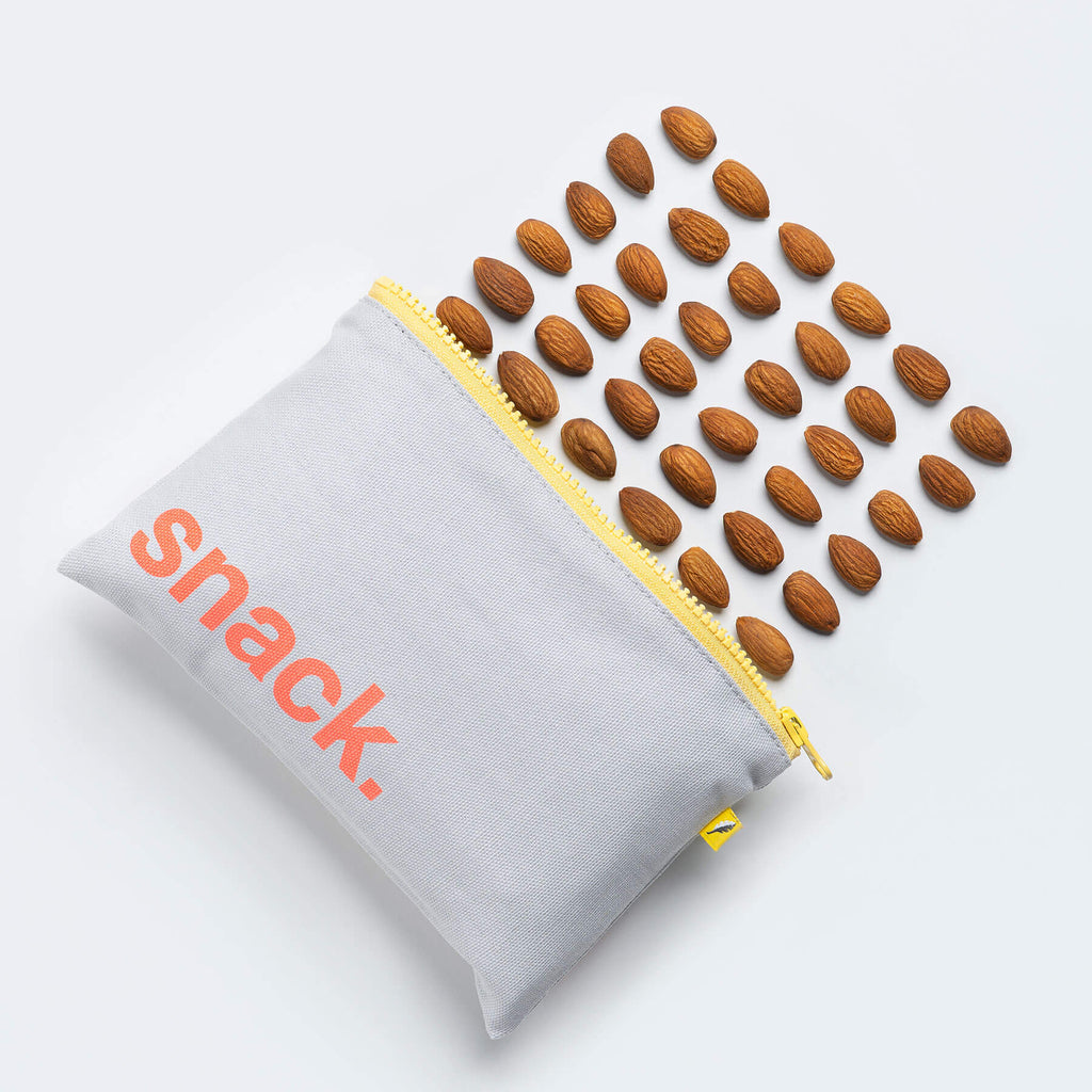 Fluf Zip Snack bag ~ Snack Orange ( Snack Size)