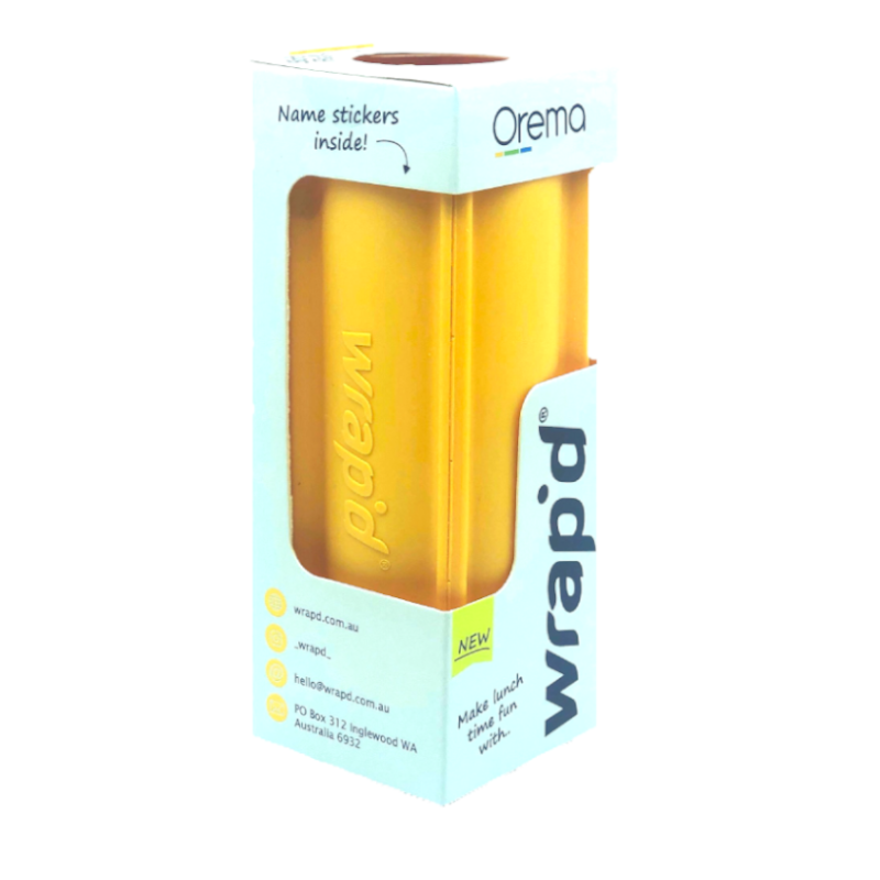 Wrap'd ~ Silicone Wrap Holder Sunshine