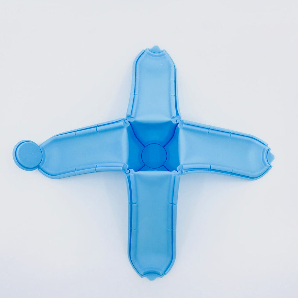 Wrap'd ~ Silicone Wrap Holder Blue