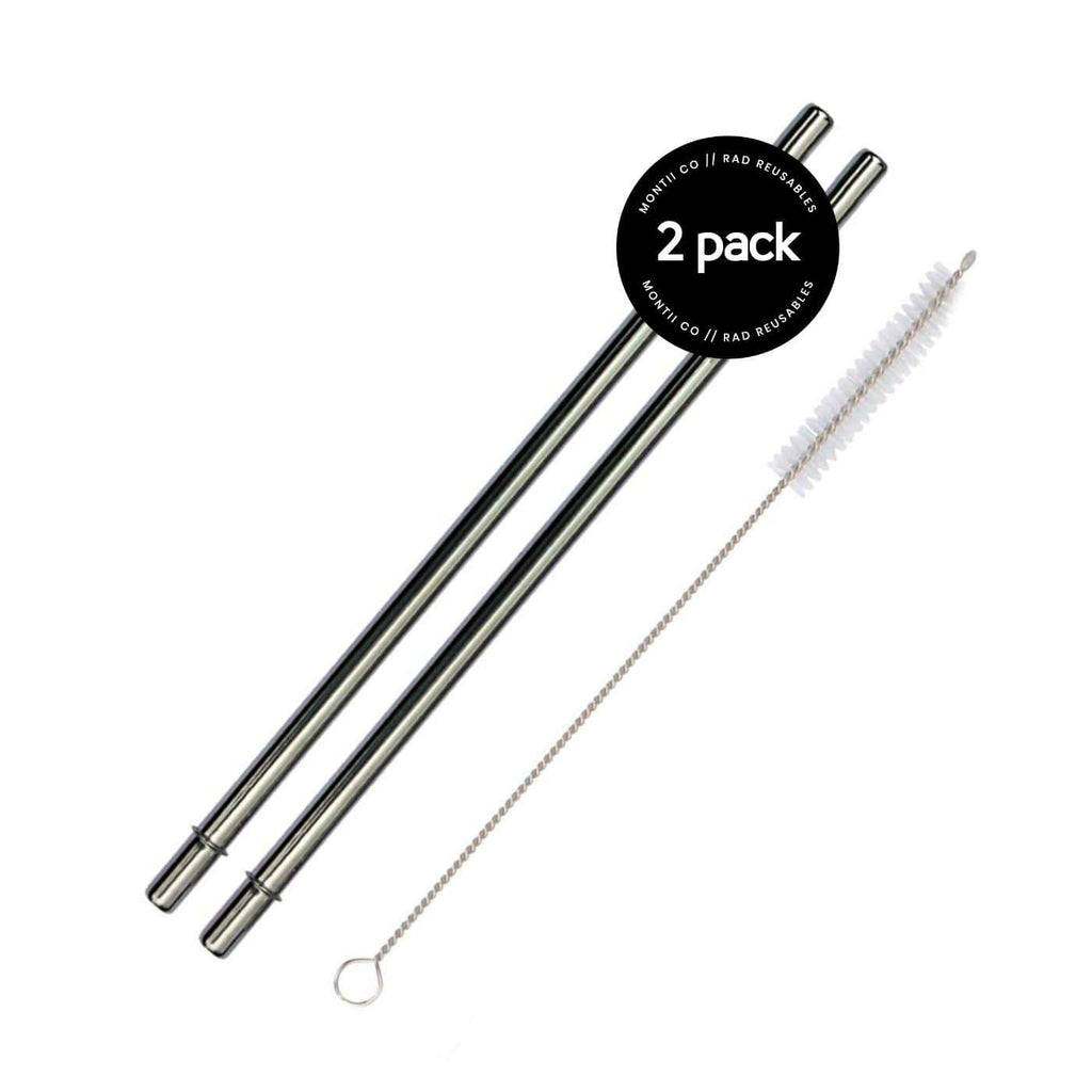 Montii Co Stainless Steel Straw Set