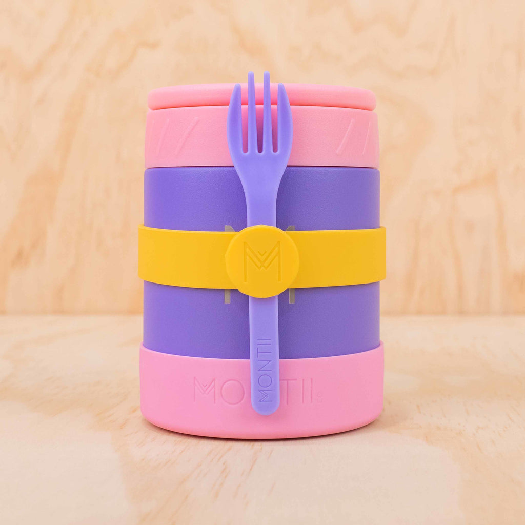 Montii Silicone Cutlery Band - Pineapple