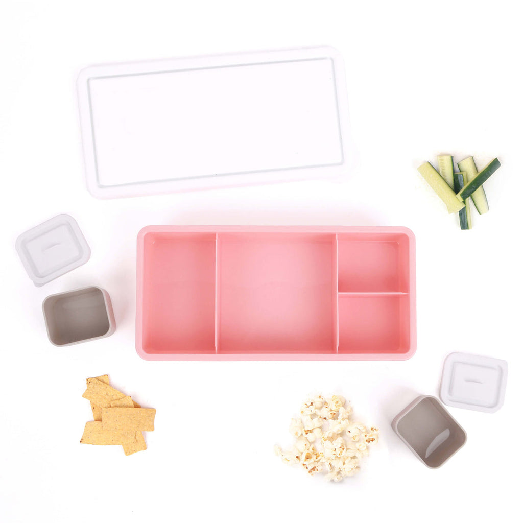 Love Mae Lunch Box Peach ( white lid)