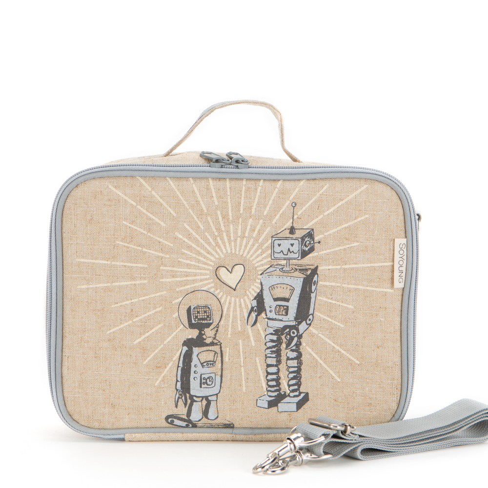 So Young Insulated lunch box -Robot Playdate